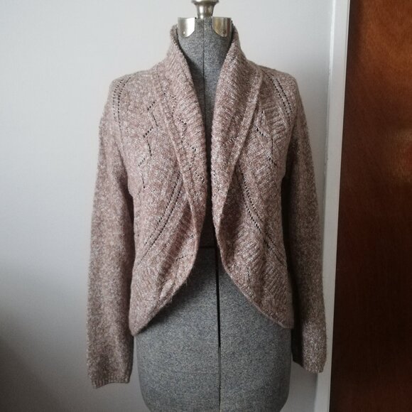 Kismet Beige Knit Sweater - L - Picture 1 of 9